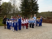 Команды зарничников детских садов города Мирный